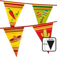Fiesta Party Bunting Banner