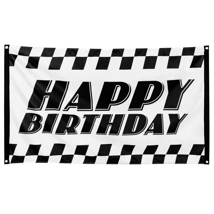 Racing Car Party Flag