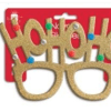 Gold HoHoHo Glasses