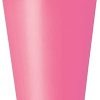Paper Cups - 266 ml - Hot Pink - Pack of 14