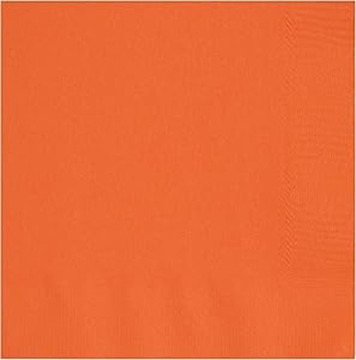 16cm Orange Paper Napkins, Pack of 20 (Copy)