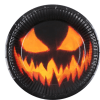Halloween Creepy Pumpkin Plate