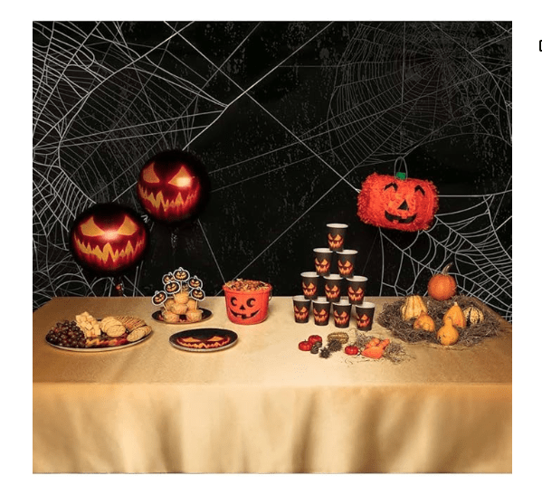 Halloween Creepy Pumpkin Plate - Image 2