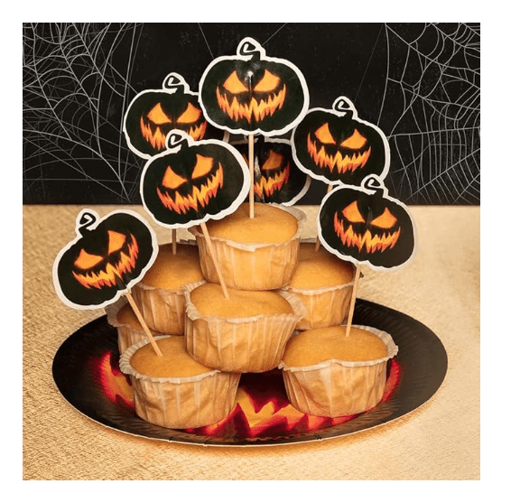 Halloween Creepy Pumpkin Plate - Image 3