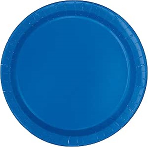 Royal Blue Disposable Party Tableware Set - Image 4
