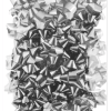 20 Silver Metallic Gift Bows