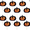 Halloween Creepy Pumpkin Cocktail Stick