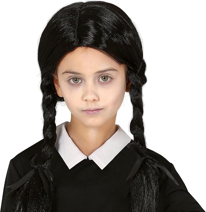 Black Wig with Braids