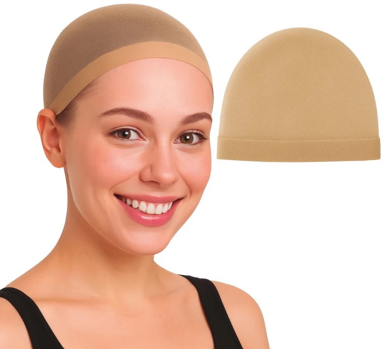 Bag With 2 Wig Nets, Natural Color