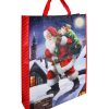Santa Woven Bag, X-35771-25C