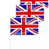 King Charles III  Union Jack Hand Flags - 3pcs
