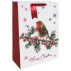 3 x Christmas Bags with Handle for Gifting XL - X-36085-1WC