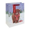 3 x L Christmas Bags with Handle for Gifting -X-36103-2C