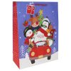 3 x Christmas Bags with Handle for Gifting XL - X-36136-1WC