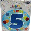 Jumbo Blue Boys Badge Age 5