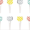 Striped Squawker Blowouts - Pack of 16