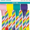 Strip Candy Cane Blow out - Pack of 16