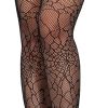Black Spiderweb Tights
