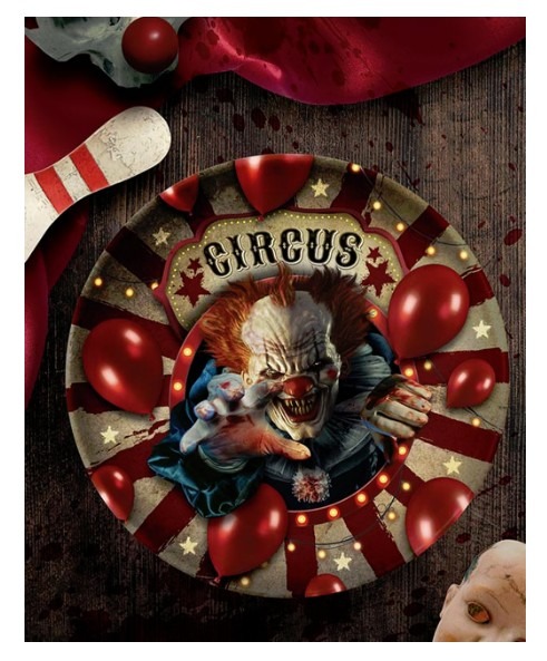 Horror Clown Circus Halloween Bowl - Image 2