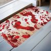 Bloody Footsteps Doormat