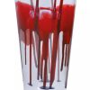 Transparent Glass With Blood