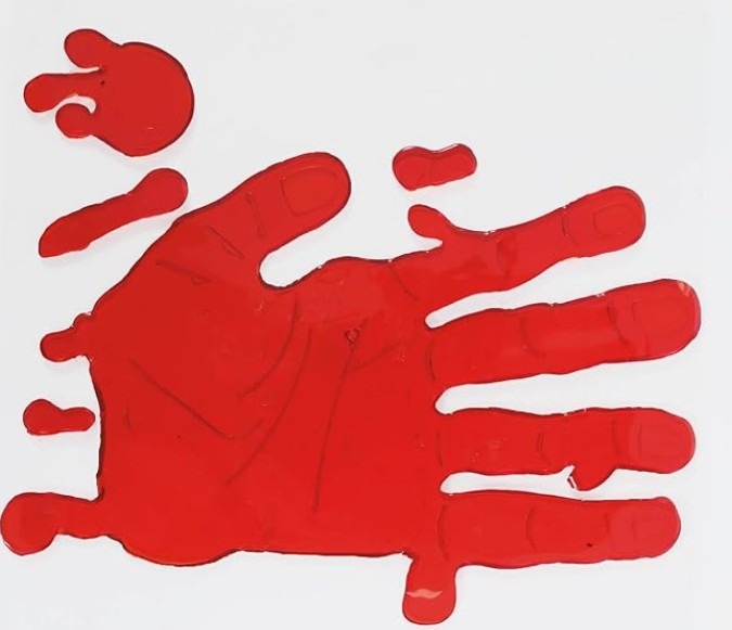 Bloody Decoration Hand Gel