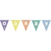 Bluey Hooray Paper Flag Banner