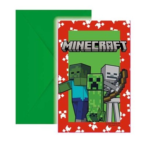 Minecraft Invitations