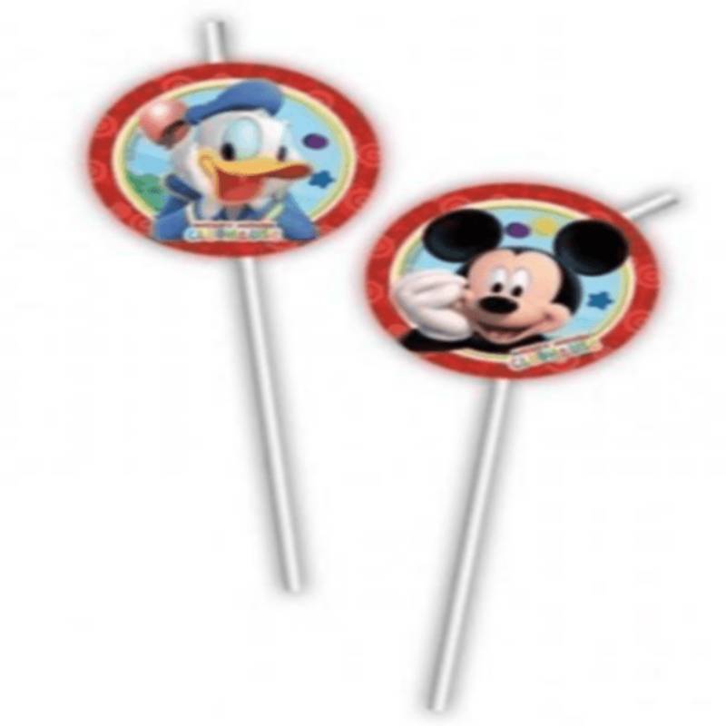 Mickey Mouse Straws