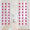Birthday Glitz Pink & Silver 16th Hanging Decorations - Pack of 6