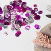 Glitz Pink & Silver 70th Birthday Confetti