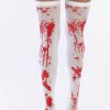 Pair Stockings Bloody