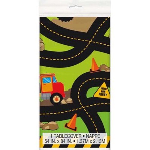 Construction Party Table Cover