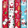 Christmas Wrapping Paper 7m x 8 Rolls (X-36455-GWC_1)