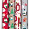 Christmas Wrapping Paper 4m x 4 Rolls (X-36443-GWC_1)