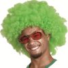 Afro Green Wig