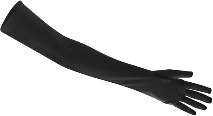 Women Black Los Angeles Opera Gloves - Image 3