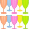 Set of 10 Plastic Party Cups, Assorted