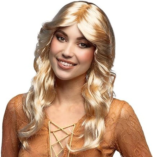River Blond Disco Doll Adult Wig