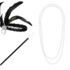 Set Flapper (Headband, Necklace & Cigarette Holder)