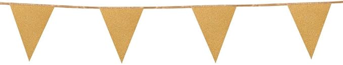 Glitter Bunting Gold - Image 4