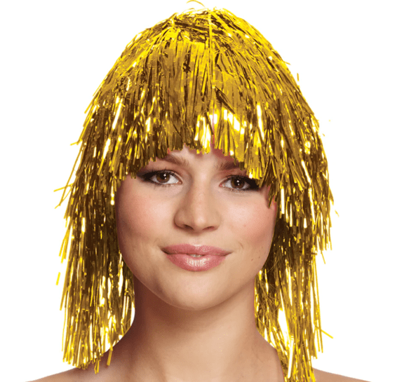Gold Metallic Wig