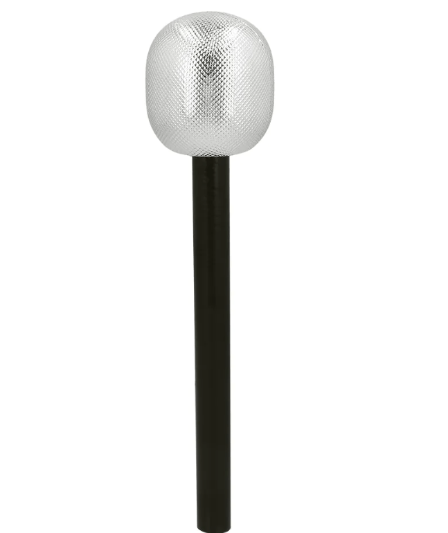 Microphone silver (20 cm)