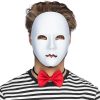 Face Mask Mime White