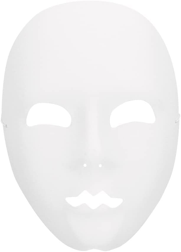 Face Mask Mime White - Image 4