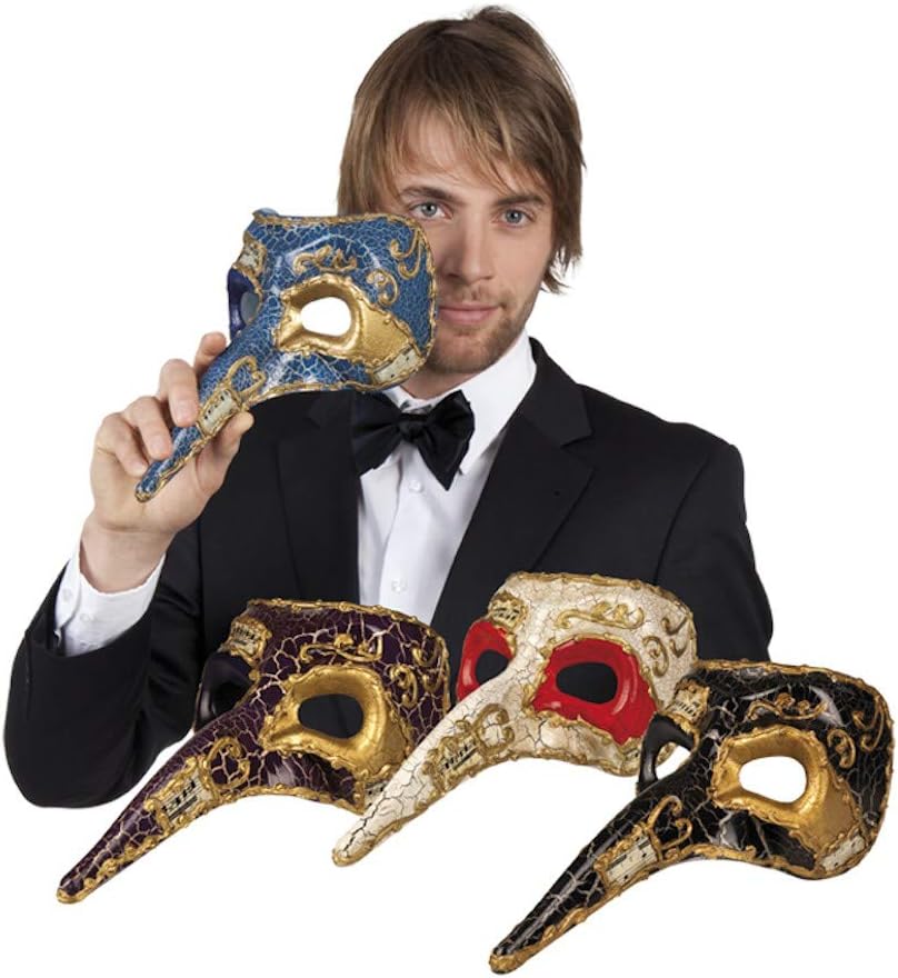 Venezia Nose Mask 4 Assorted Colours - Image 3
