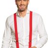Red Suspenders Braces