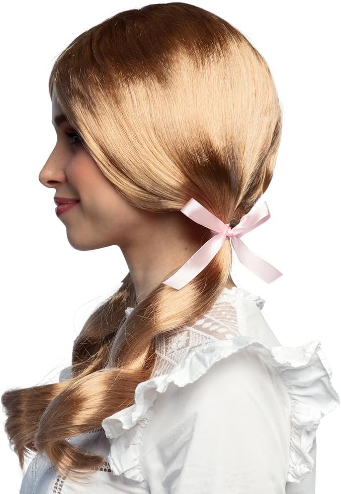School Girl Long Blonde Hair Wig - Image 2