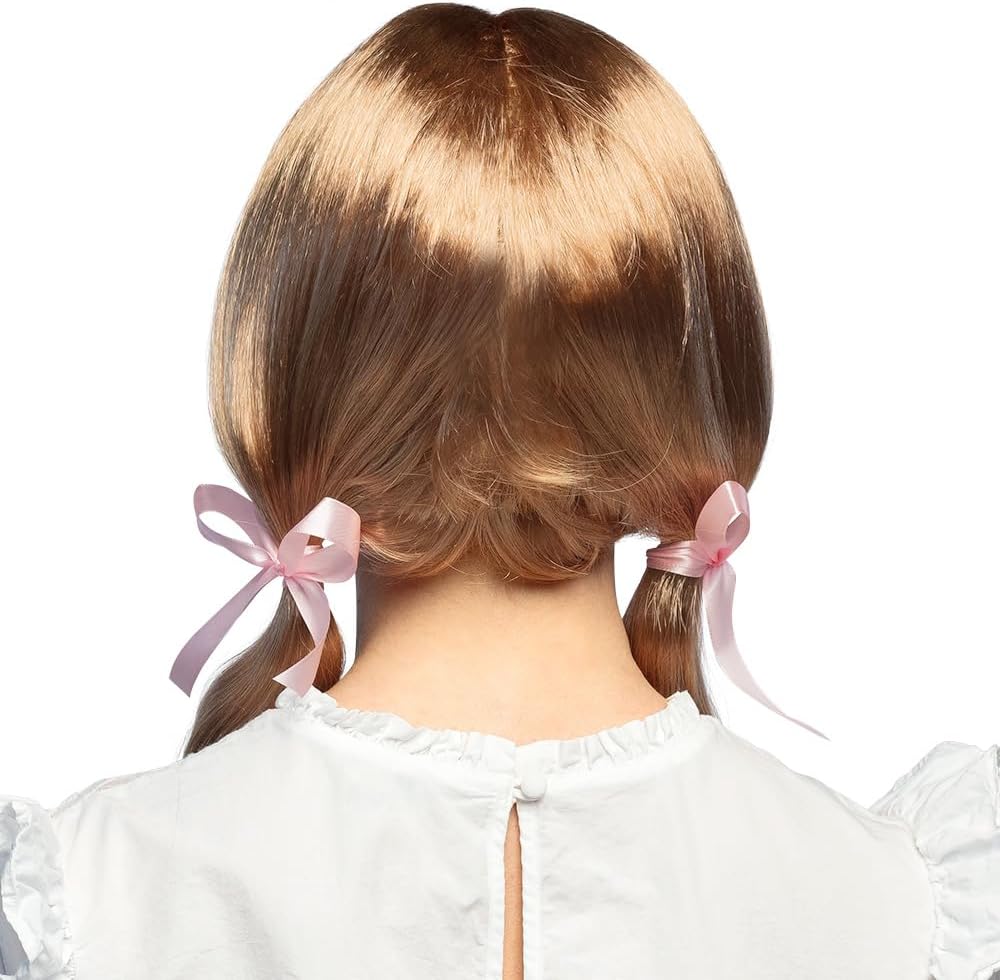 School Girl Long Blonde Hair Wig - Image 3