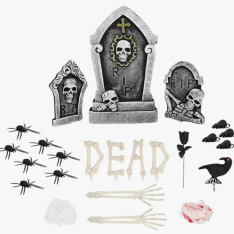 Tombstone Decoration Set